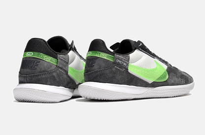 Tênis Futsal Nike Street Gato IC - Preta, Branca e Verde - imagem 7