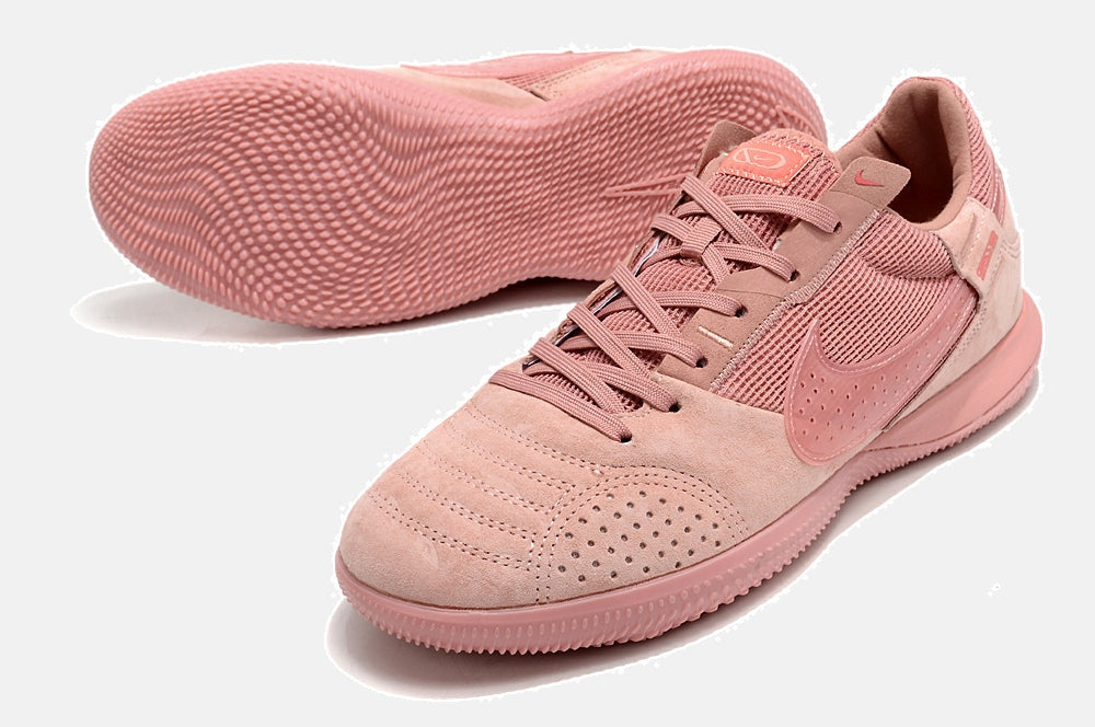 Tênis Futsal Nike Street Gato IC - Rosa - detalhe