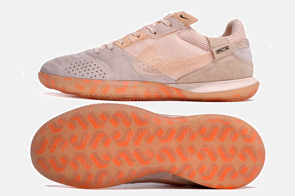 Tênis Futsal Nike Street Gato IC - Rosa - vista traseira
