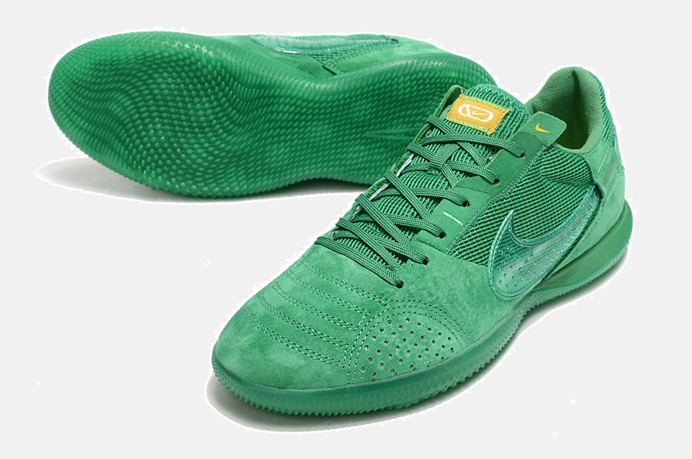 Tênis Futsal Nike Street Gato IC - Verde - detalhe