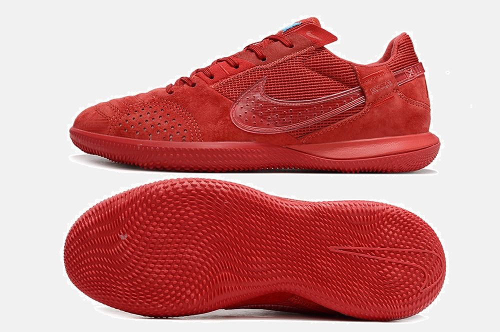 Tênis Futsal Nike Street Gato IC - Vermelha - vista traseira